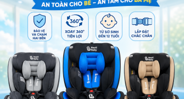 Ghế An Toàn Trẻ Em – Giải Pháp Bảo Vệ Con Yêu Trên Mọi Hành Trình
