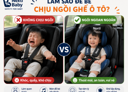 Làm sao để bé chịu ngồi ghế ô tô? 12 bí quyết giúp bé hợp tác và an toàn trên mọi hành trình