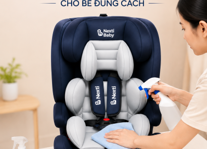 Vệ Sinh Ghế Ô Tô Cho Bé BMT – Giữ Ghế Luôn Sạch Sẽ Và An Toàn Cho Trẻ