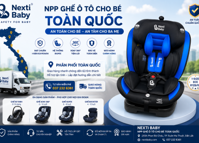 NPP Ghế Ô Tô Cho Bé Toàn Quốc – Xu Hướng Tất Yếu Của Các Gia Đình Hiện Đại